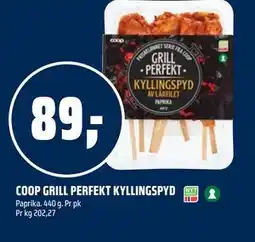 Coop Obs COOP GRILL PERFEKT KYLLINGSPYD tilbud