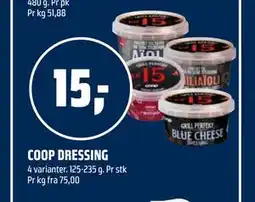 Coop Obs COOP DRESSING tilbud