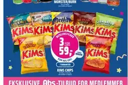 Coop Obs KIMS CHIPS, Medlemspris tilbud