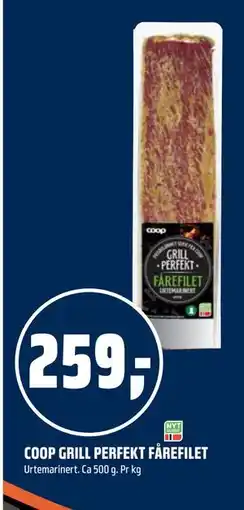 Coop Obs COOP GRILL PERFEKT FÅREFILET tilbud