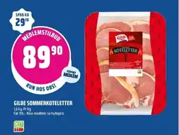 Coop Obs Gilde sommerkoteletter tilbud