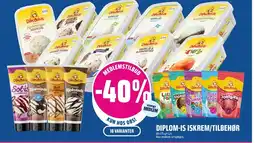 Coop Obs Diplom-is iskrem/tilbehør tilbud
