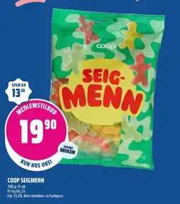 Coop Obs Coop seigmenn tilbud