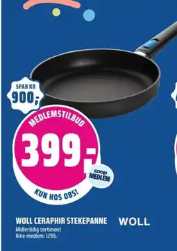 Coop Obs Woll ceraphir stekepanne tilbud