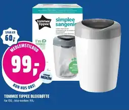 Coop Obs Tommee Tippee bleiebøtte tilbud