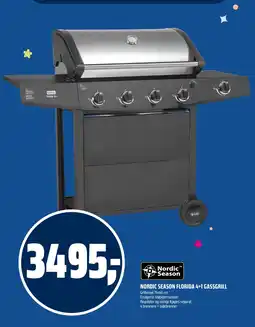Coop Obs Nordic Season florida 4+1 gassgrill tilbud