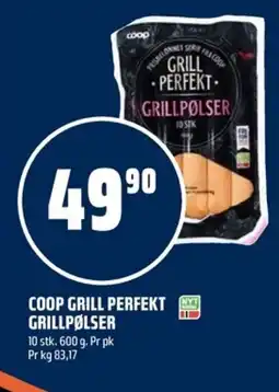Coop Obs Coop grill perfekt grillpølser tilbud