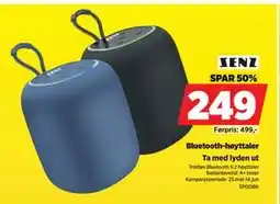 POWER Bluetooth-høyttaler tilbud