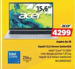 POWER Aspire Go 15 tilbud