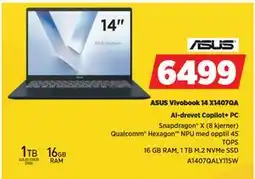 POWER ASUS Vivobook 14 X1407QA tilbud