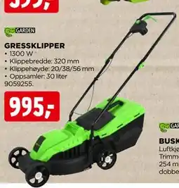 jem & fix GARDEN GRESSKLIPPER tilbud
