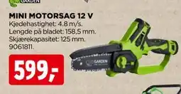 jem & fix MINI MOTORSAG 12 V tilbud