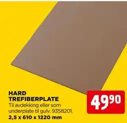 jem & fix HARD TREFIBERPLATE tilbud