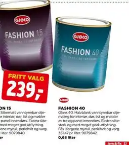 jem & fix FASHION 40 tilbud
