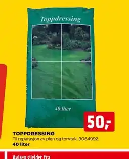jem & fix TOPPDRESSING tilbud