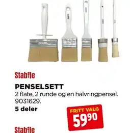 jem & fix PENSELSETT tilbud