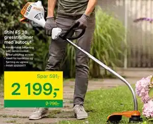 Stihl FS 38 gresstrimmer med autocut