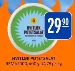 Rema 1000 HVITLØK POTETSALAT tilbud