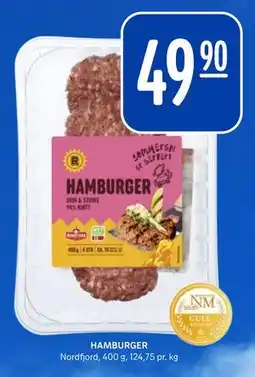 Rema 1000 HAMBURGER tilbud