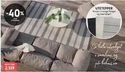Bohus ALLE UTETEPPER tilbud