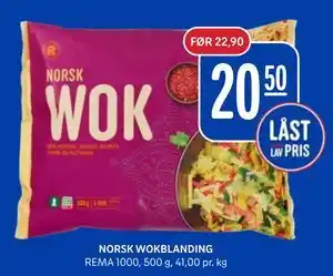Rema 1000 NORSK WOKBLANDING tilbud