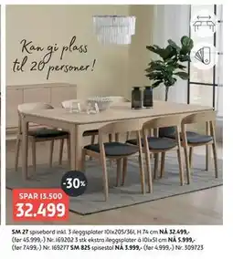 Bohus SM 27 spisebord tilbud