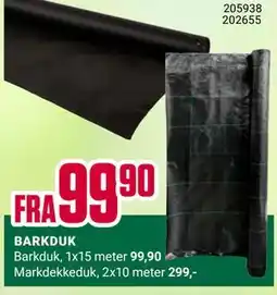 Europris BARKDUK tilbud