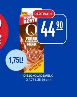 Rema 1000 Q-SJOKOLADEMELK tilbud