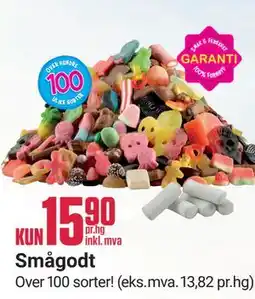 Europris Smågodt tilbud