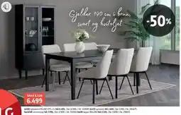 Bohus AKER spisebord tilbud