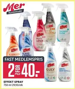 Europris EFFEKT SPRAY, Medlemspris tilbud