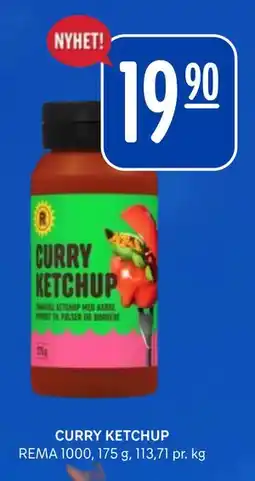 Rema 1000 CURRY KETCHUP tilbud