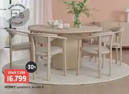 Bohus HONEY spisebord tilbud