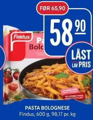 Rema 1000 PASTA BOLOGNESE tilbud