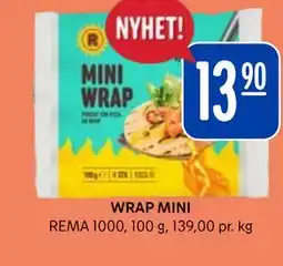Rema 1000 WRAP MINI tilbud