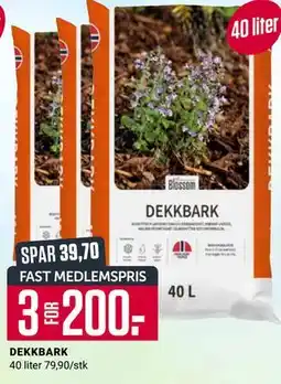 Europris DEKKBARK, Medlemspris tilbud