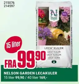 Europris NELSON GARDEN LECAKULER tilbud