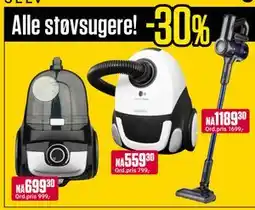 Europris Alle støvsugere! tilbud
