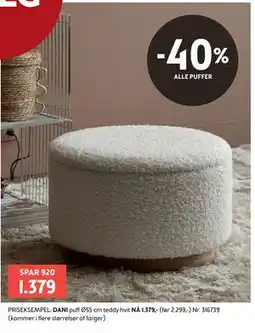 Bohus DANI puff tilbud
