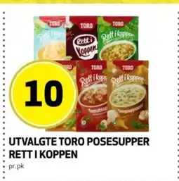 Bunnpris Utvalgte Toro posesupper retti koppen tilbud