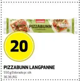 Bunnpris ELDORADO Pizzabunn langpanne tilbud