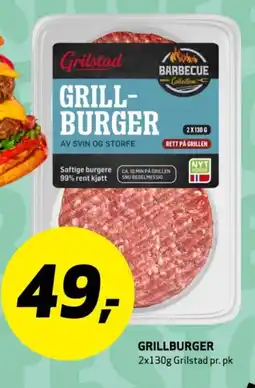 Bunnpris Grilstad Grillburger tilbud