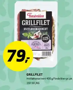 Bunnpris Finsbråten Grillfilet tilbud