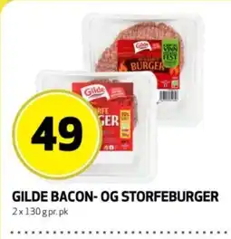Bunnpris Gilde Bacon- og storfeburger tilbud