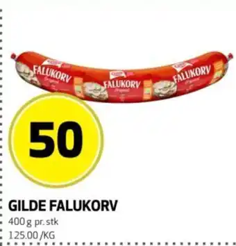 Bunnpris Gilde falukorv tilbud