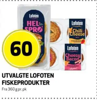Bunnpris Utvalgte Lofoten fiskeprodukter tilbud