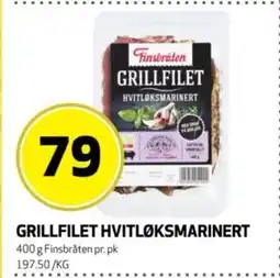 Bunnpris Finsbråten Grillfilet hvitløksmarinert tilbud