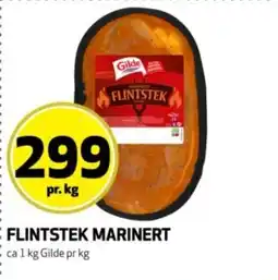 Bunnpris Gilde Flintstek marinert tilbud