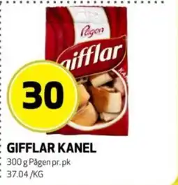 Bunnpris Pågen Gifflar kanel tilbud