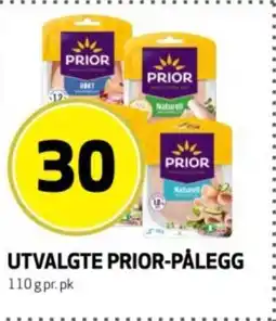 Bunnpris Utvalgte Prior-pålegg tilbud